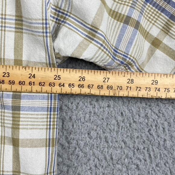 VTG Levi's Button Up Shirt Men's XL Plaid Workwear Causal Rugged Outdoors - Picture 6 of 8